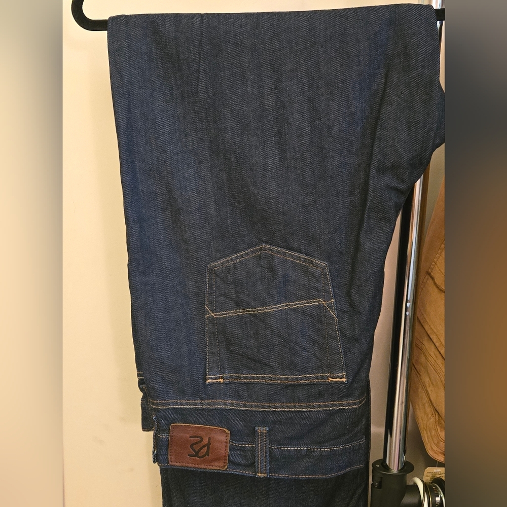 3 Pair of Jeans 2 Mens POLO and 1 PERRY Ellis Jeans